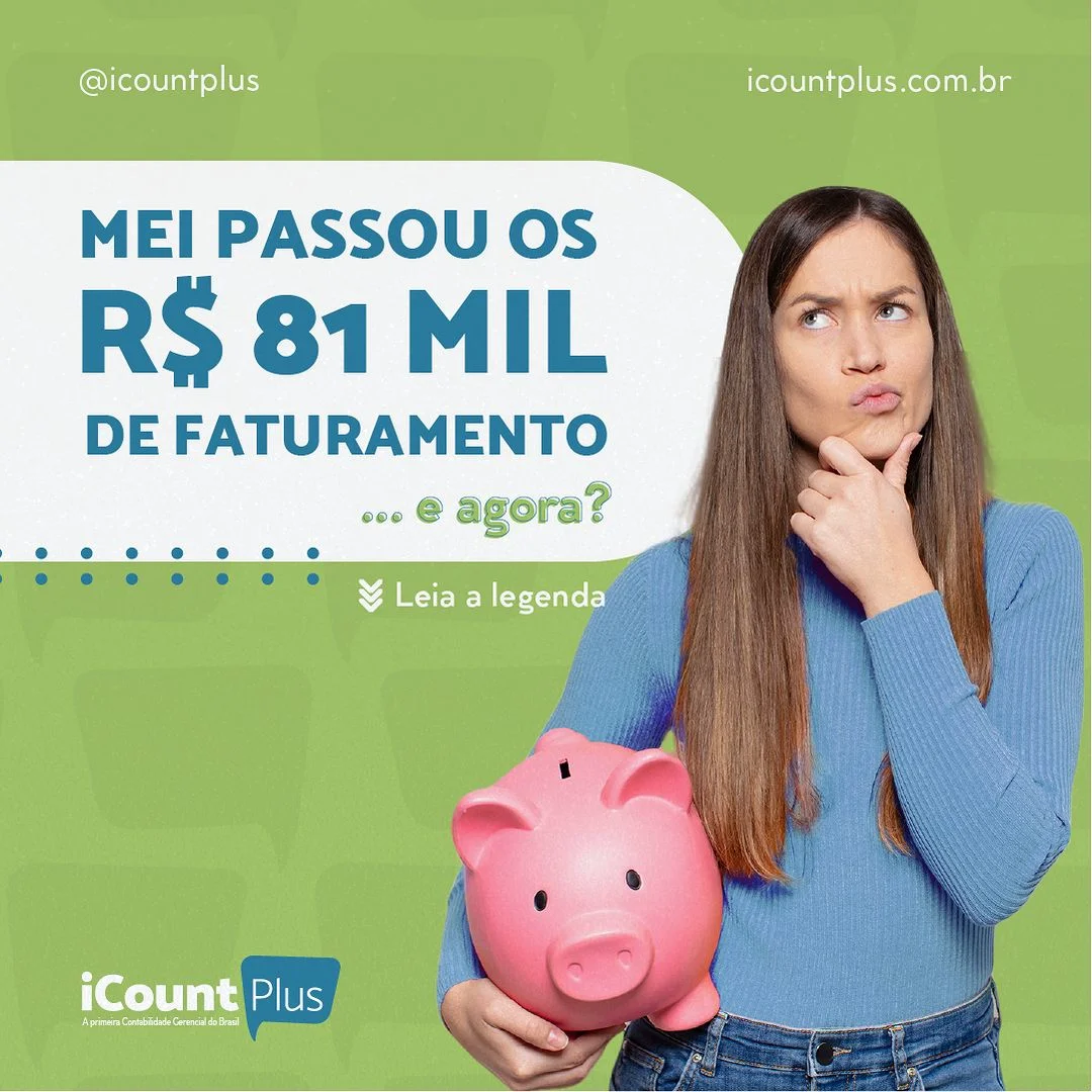 Publicações criadas para o Instagram da iCount Plus