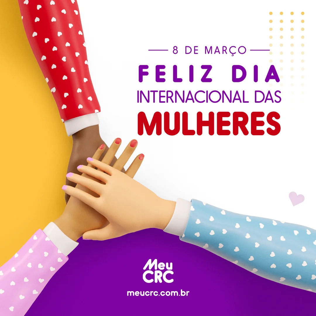 Publicações criadas para o Instagram do Meu CRC