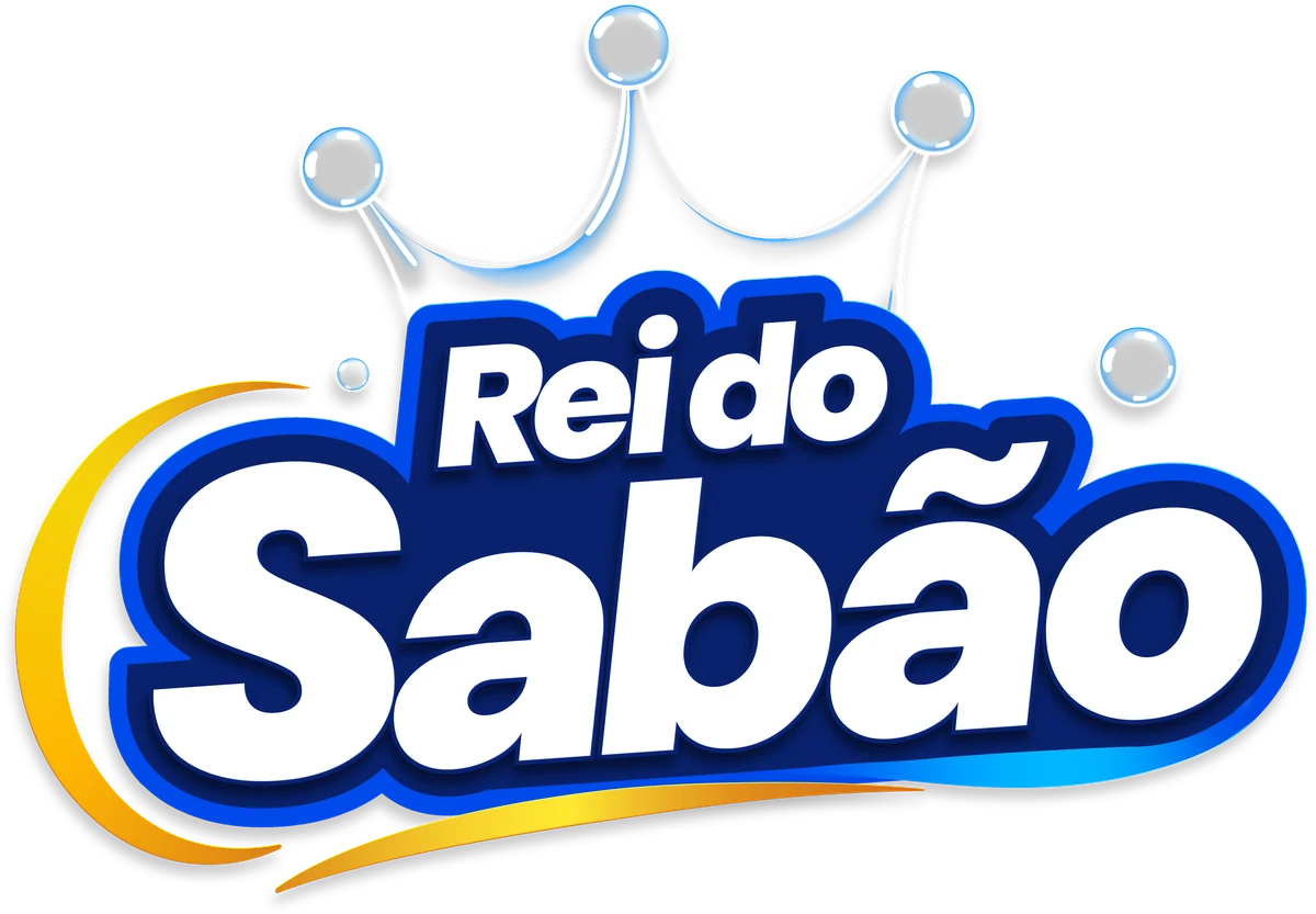 Logo Rei do Sabão, versão principal